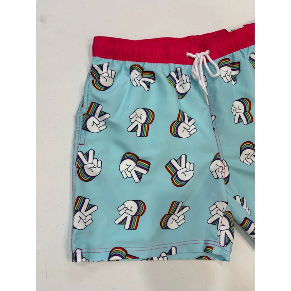 Men’s shorts, swim trunks, Pride, NWT, Large